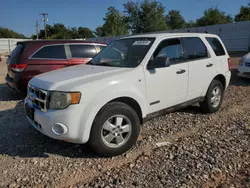 Salvage cars for sale at Oklahoma City, OK auction: 2008 Ford Escape XLT