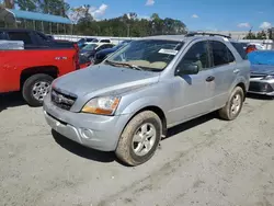 Salvage cars for sale at Spartanburg, SC auction: 2009 KIA Sorento LX