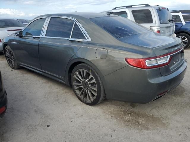 2017 Lincoln Continental Select