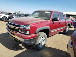 Chevrolet salvage cars for sale: 2006 Chevrolet Silverado K1500