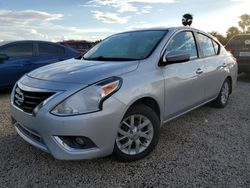 Salvage cars for sale at Riverview, FL auction: 2017 Nissan Versa S