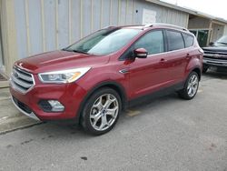 Flood-damaged cars for sale at auction: 2017 Ford Escape Titanium