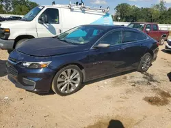 Chevrolet Malibu Premier salvage cars for sale: 2016 Chevrolet Malibu Premier