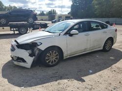 Salvage cars for sale at Knightdale, NC auction: 2017 Ford Fusion S