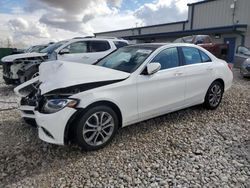 2016 Mercedes-Benz C 300 4matic en venta en Wayland, MI