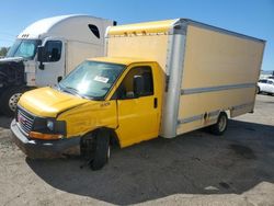 Salvage trucks for sale at Woodhaven, MI auction: 2005 GMC Savana Cutaway G3500