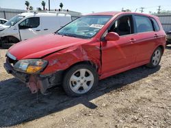 KIA spectra5 salvage cars for sale: 2008 KIA SPECTRA5 5 SX