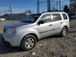 Salvage cars for sale at Windsor, NJ auction: 2014 Honda Pilot LX