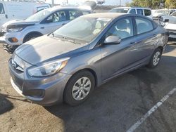 Vehiculos salvage en venta de Copart Rancho Cucamonga, CA: 2016 Hyundai Accent SE