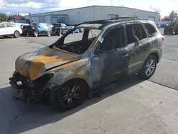 Salvage cars for sale at Woodburn, OR auction: 2011 Hyundai Santa FE Limited