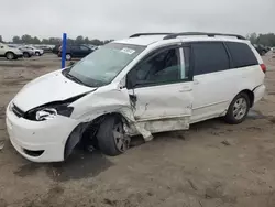 Salvage cars for sale at Fredericksburg, VA auction: 2004 Toyota Sienna CE