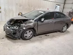 Salvage cars for sale at Abilene, TX auction: 2013 Honda Civic LX