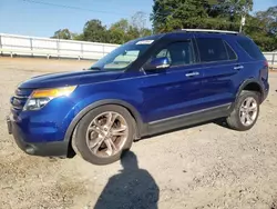 Salvage cars for sale at Chatham, VA auction: 2014 Ford Explorer Limited