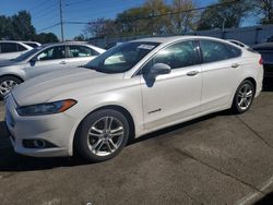 Salvage cars for sale at Moraine, OH auction: 2016 Ford Fusion Titanium HEV