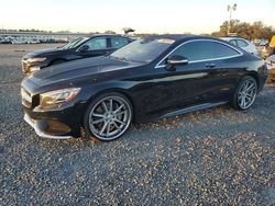 Mercedes-Benz s-Class salvage cars for sale: 2016 Mercedes-Benz S 550