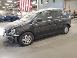 Salvage cars for sale at Blaine, MN auction: 2006 Honda Odyssey EXL