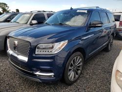 Salvage cars for sale from Copart Fort Pierce, FL: 2020 Lincoln Navigator Reserve