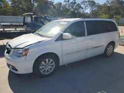 Salvage cars for sale at Augusta, GA auction: 2016 Chrysler Town & Country Touring