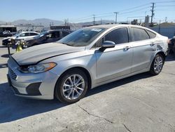 Salvage cars for sale at Sun Valley, CA auction: 2020 Ford Fusion SE