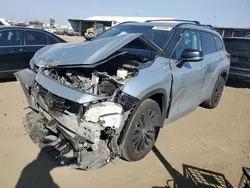 Salvage cars for sale at Brighton, CO auction: 2023 Toyota Highlander L