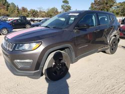 Jeep salvage cars for sale: 2018 Jeep Compass Sport