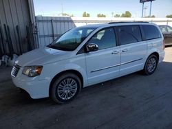 Chrysler salvage cars for sale: 2015 Chrysler Town & Country Touring L