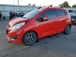 Salvage cars for sale at Littleton, CO auction: 2014 Chevrolet Spark 2LT