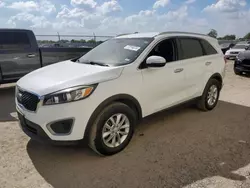 Salvage cars for sale at Houston, TX auction: 2016 KIA Sorento LX