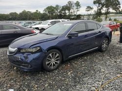 Salvage cars for sale at Byron, GA auction: 2015 Acura TLX