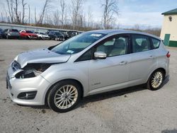 Salvage cars for sale at Angola, NY auction: 2015 Ford C-MAX SEL