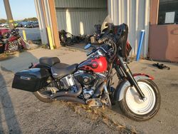 Salvage motorcycles for sale at Fort Wayne, IN auction: 2004 Harley-Davidson Flstfi