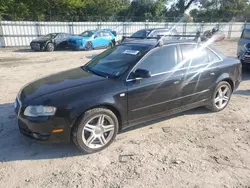 Salvage cars for sale at Hampton, VA auction: 2007 Audi A4 2.0T Quattro