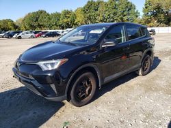 Salvage cars for sale from Copart North Billerica, MA: 2018 Toyota Rav4 LE