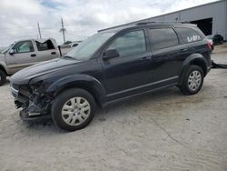 Salvage cars for sale at Jacksonville, FL auction: 2017 Dodge Journey SE