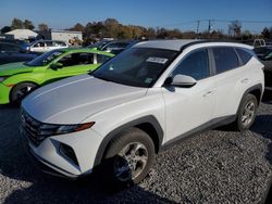 Salvage cars for sale at Hillsborough, NJ auction: 2022 Hyundai Tucson SEL