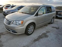 Salvage cars for sale at Riverview, FL auction: 2016 Chrysler Town & Country Touring