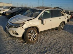 Salvage cars for sale at Haslet, TX auction: 2018 Honda Pilot Elite