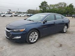 Chevrolet salvage cars for sale: 2020 Chevrolet Malibu LT