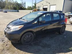 Salvage cars for sale from Copart Savannah, GA: 2016 Nissan Versa Note S