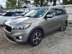 Salvage cars for sale at Arcadia, FL auction: 2016 KIA Sorento EX