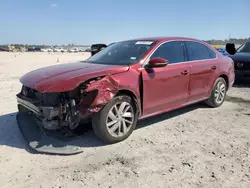 Salvage cars for sale at Houston, TX auction: 2018 Volkswagen Passat SE