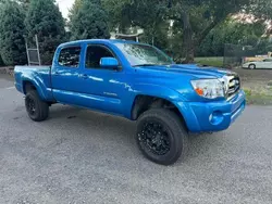 Salvage cars for sale from Copart Portland, OR: 2006 Toyota Tacoma Double Cab Long BED