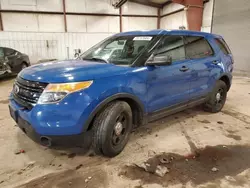 Salvage cars for sale at Lansing, MI auction: 2013 Ford Explorer Police Interceptor