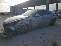 Salvage cars for sale at West Palm Beach, FL auction: 2016 Lexus IS 200T