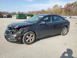 Salvage cars for sale at Ellwood City, PA auction: 2015 Chevrolet Cruze LT