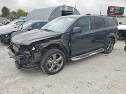 Salvage cars for sale from Copart Wichita, KS: 2017 Dodge Journey Crossroad