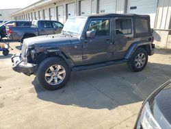 Jeep salvage cars for sale: 2017 Jeep Wrangler Unlimited Sahara