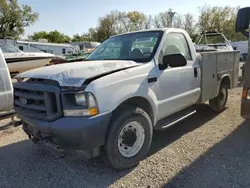 Salvage trucks for sale at Des Moines, IA auction: 2003 Ford F250 Super Duty