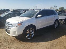 Salvage cars for sale at Elgin, IL auction: 2013 Ford Edge Limited