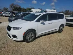 Chrysler Pacifica Limited salvage cars for sale: 2022 Chrysler Pacifica Limited